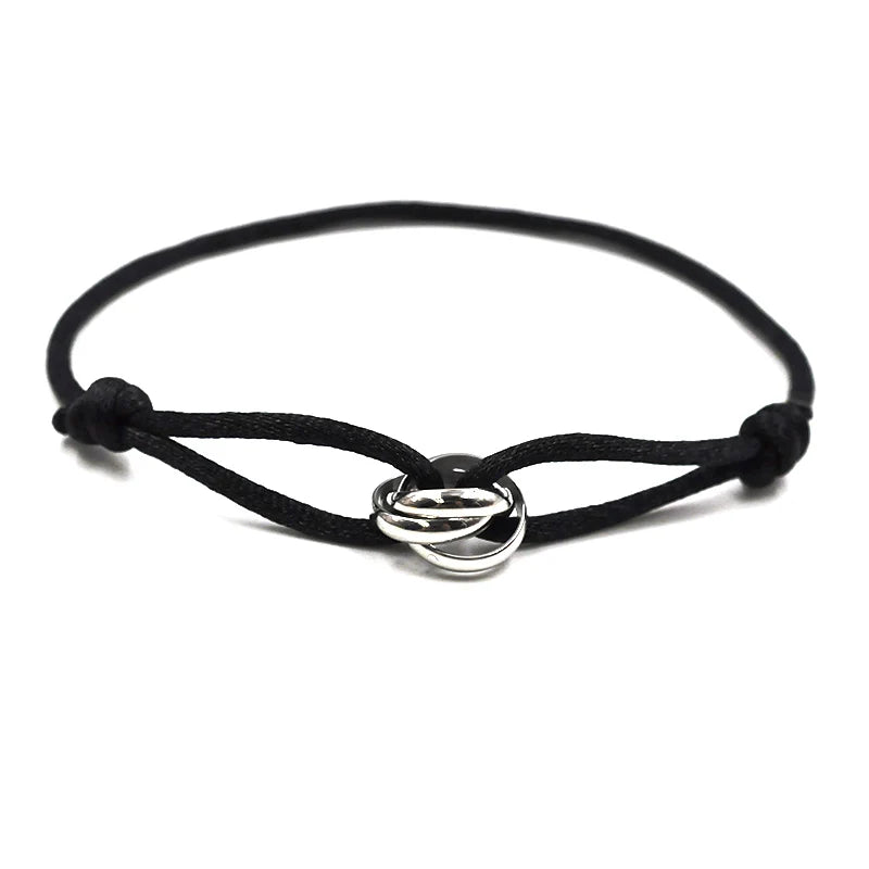 Bracelet Rope Chain Wrap Bracelet Adjustable Unisex Jewelry 3 Metal Buckle Fall 2026 Trend Gift