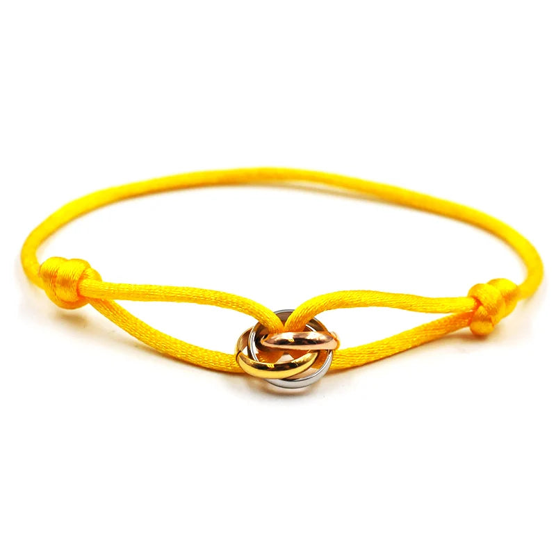 Bracelet Rope Chain Wrap Bracelet Adjustable Unisex Jewelry 3 Metal Buckle Fall 2026 Trend Gift
