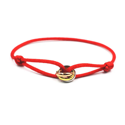 Bracelet Rope Chain Wrap Bracelet Adjustable Unisex Jewelry 3 Metal Buckle Fall 2026 Trend Gift