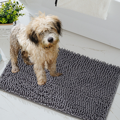 Pote-tørrende gulvmåtte med superabsorberende hurtigttørrende mikrofiber skridsikker bagside 31.5x20 inches efterår 2025 kæledyrspleje gave