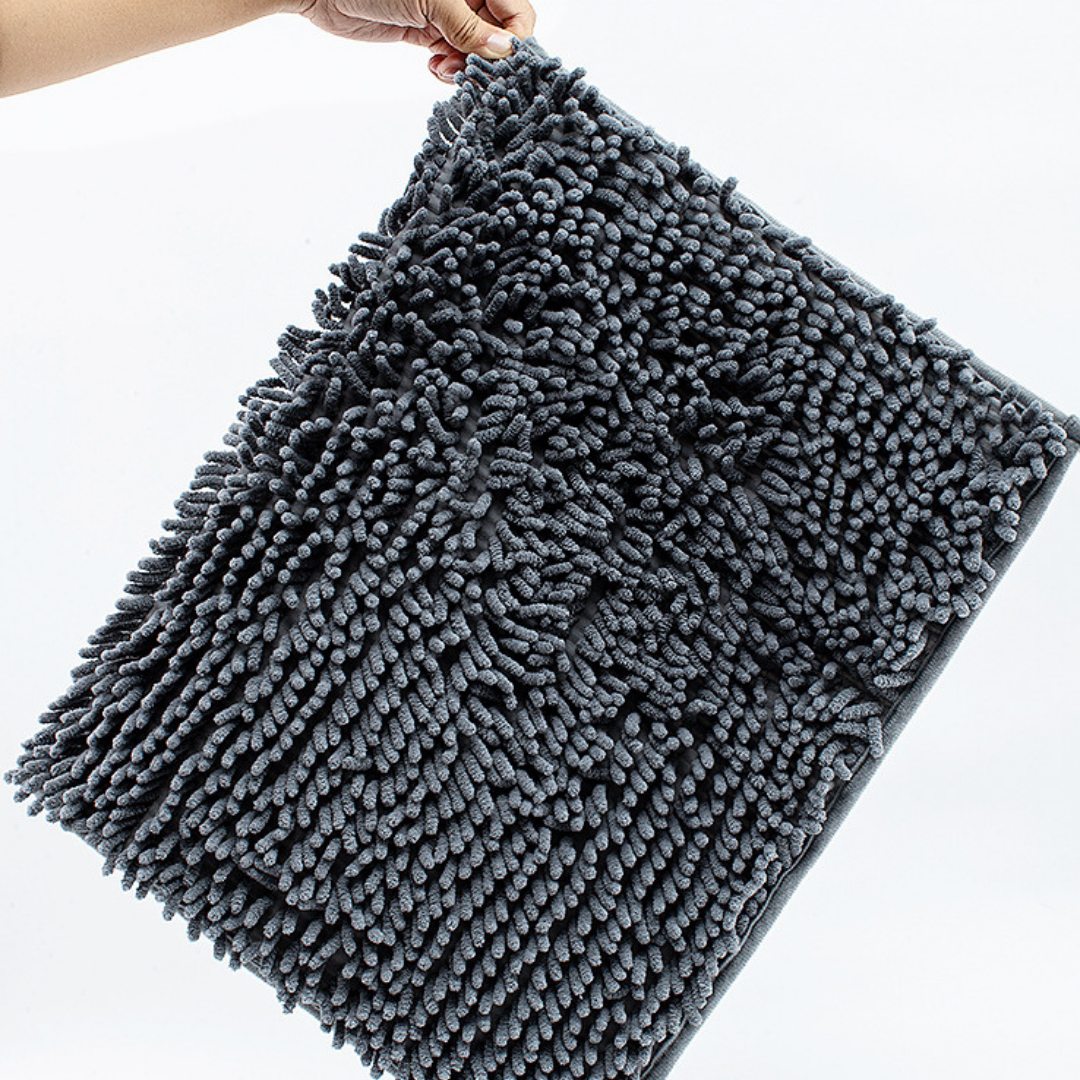 Pote-tørrende gulvmåtte med superabsorberende hurtigttørrende mikrofiber skridsikker bagside 31.5x20 inches efterår 2025 kæledyrspleje gave