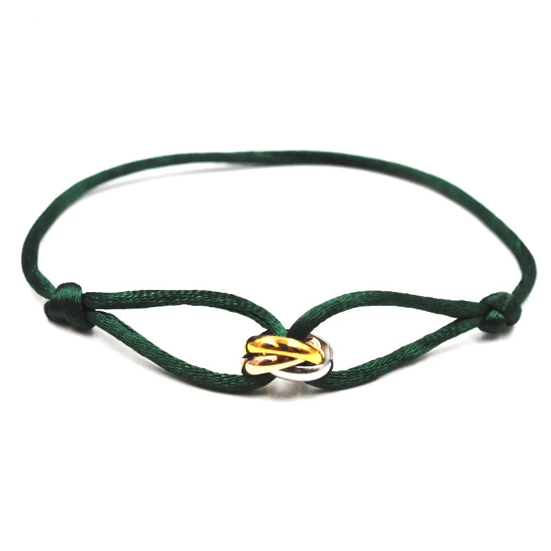 Bracelet Rope Chain Wrap Bracelet Adjustable Unisex Jewelry 3 Metal Buckle Fall 2026 Trend Gift