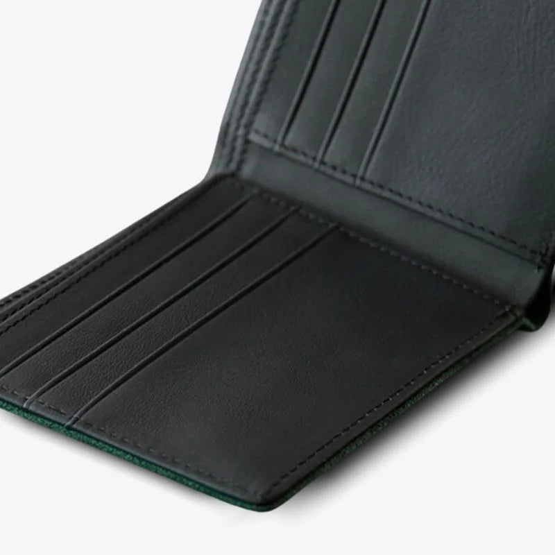 Alcantara Følelse Vævet BiFold Tegnebog Luksus Gaveidé