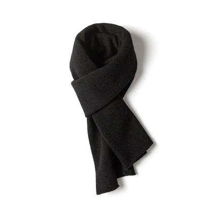 Lightweight Women Cashmere Scarf - Rectangular Knit, Winter