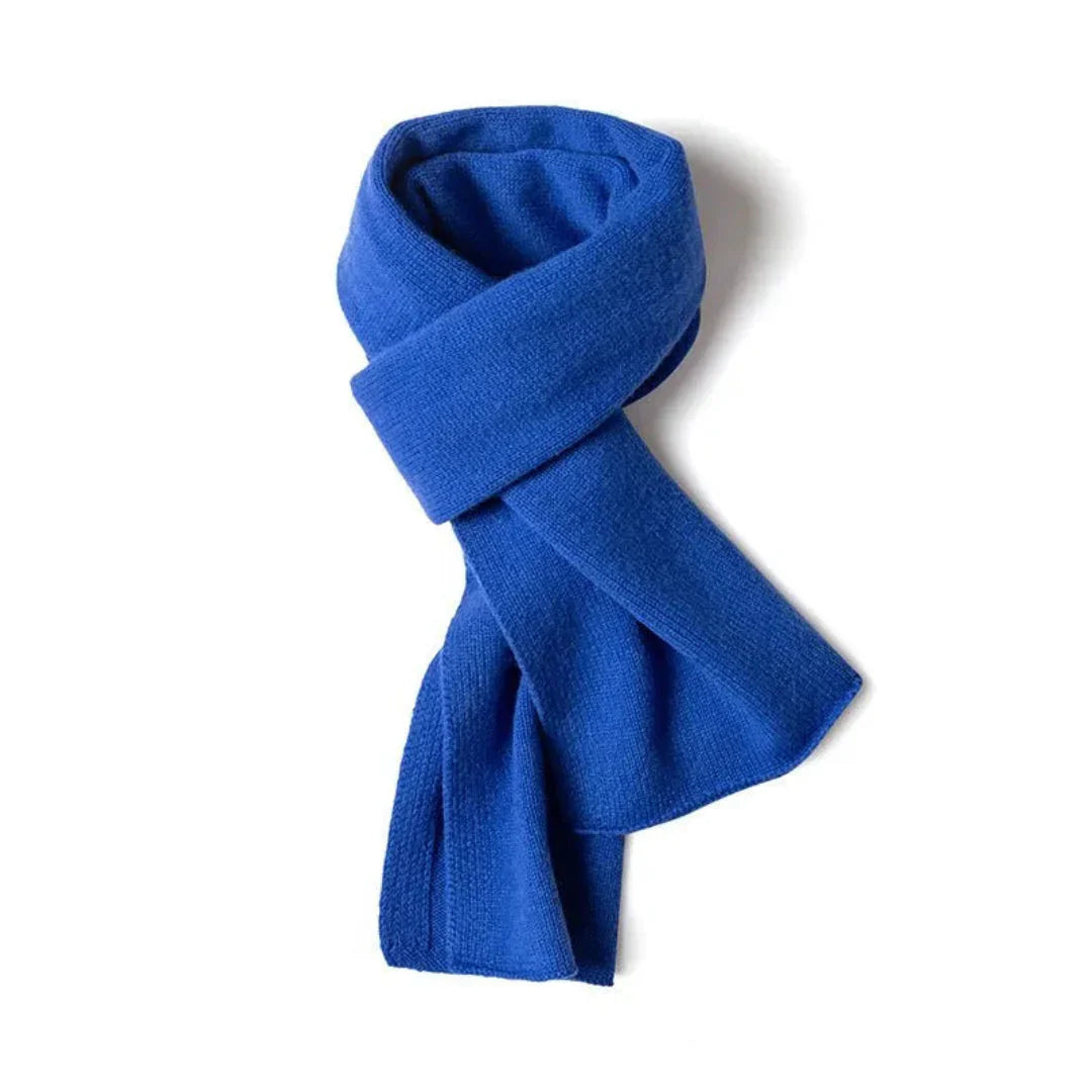 Lightweight Women Cashmere Scarf - Rectangular Knit, Winter