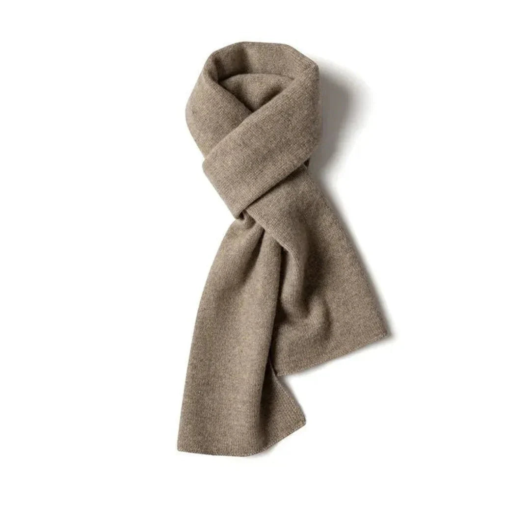 Lightweight Women Cashmere Scarf - Rectangular Knit, Winter