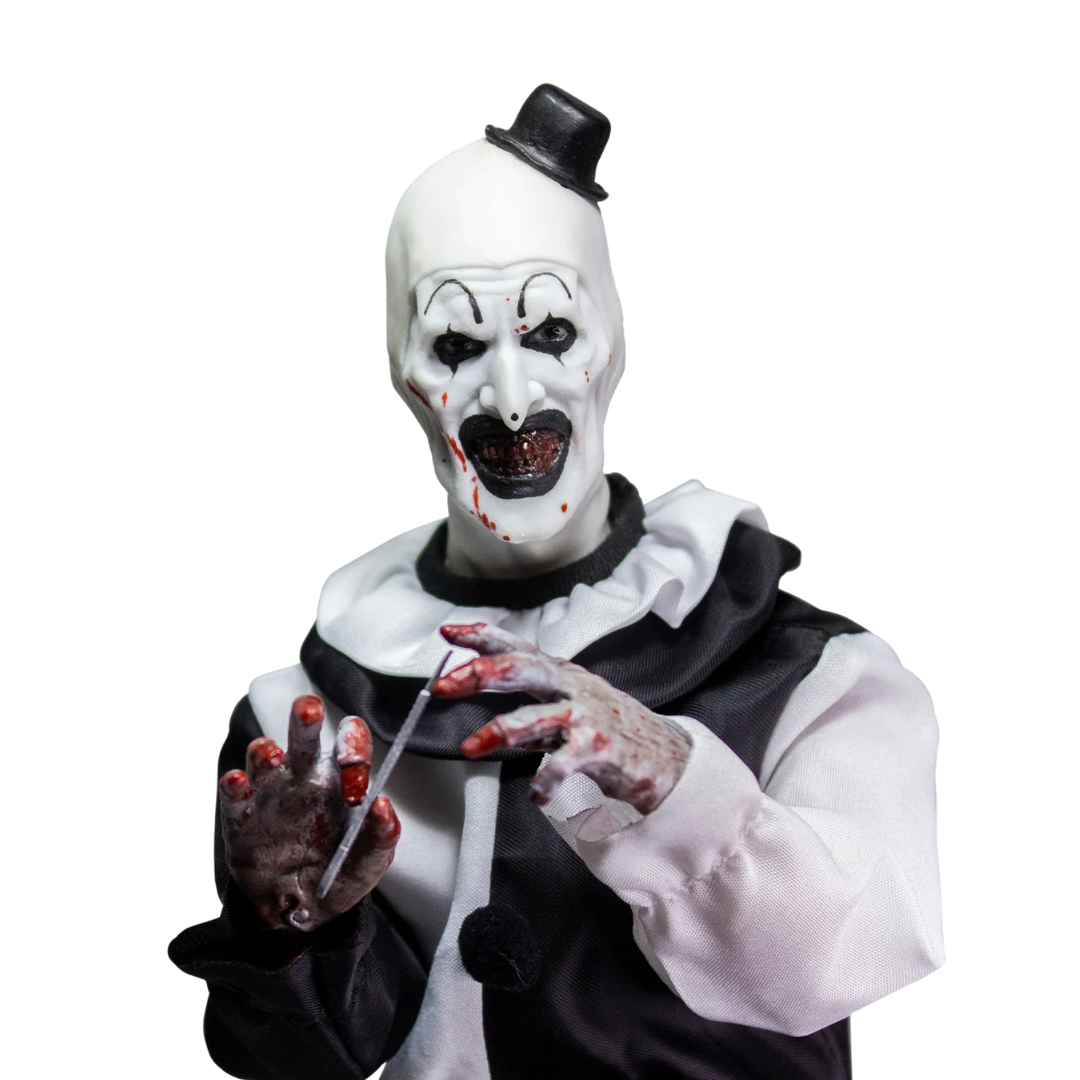 Art The Clown cosplay-drakt og maske Halloween 2025