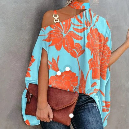 Atmungsaktive Damenbluse – lässiger Schnitt, Polyester, für sonnige Tage 1