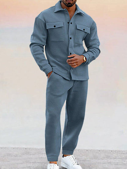 Atmungsaktiver Herren Trainingsanzug – bequemer Zweiteiler, feuchtigkeitsableitend, für Freizeit und Sport 9