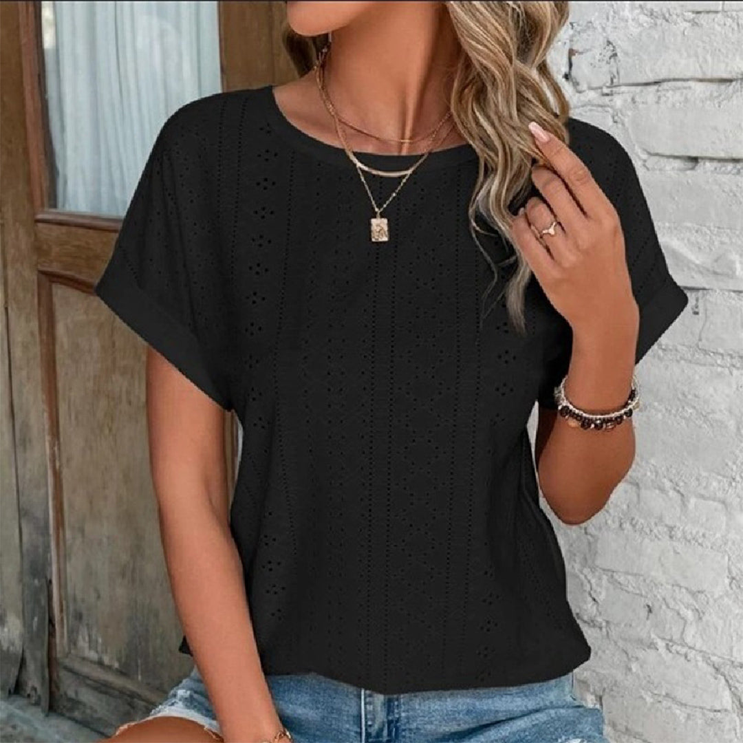 Atmungsaktives Damen Hemd – lässiger Schnitt, Polyester, für den Alltag 5