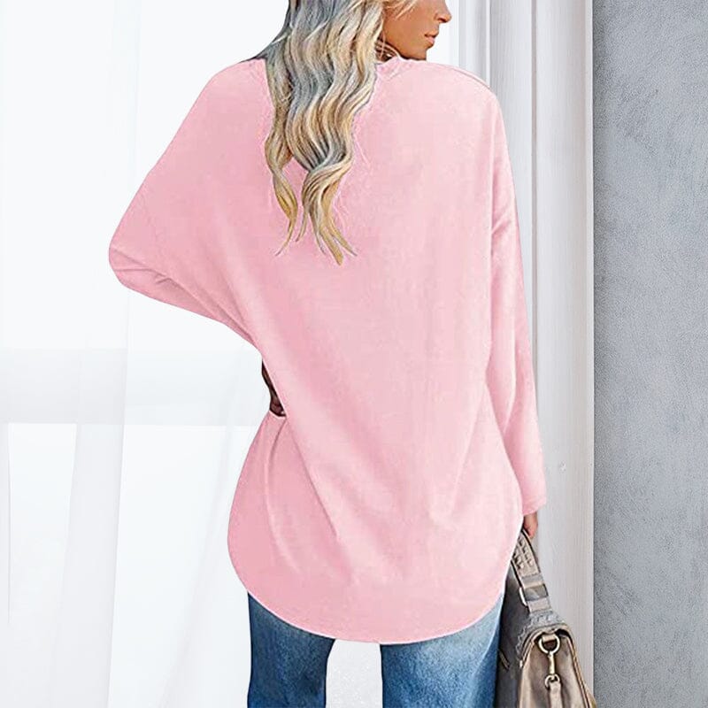 Atmungsaktives Damen T-Shirt – lockerer Schnitt, Baumwolle, für Frühling und Sommer 7