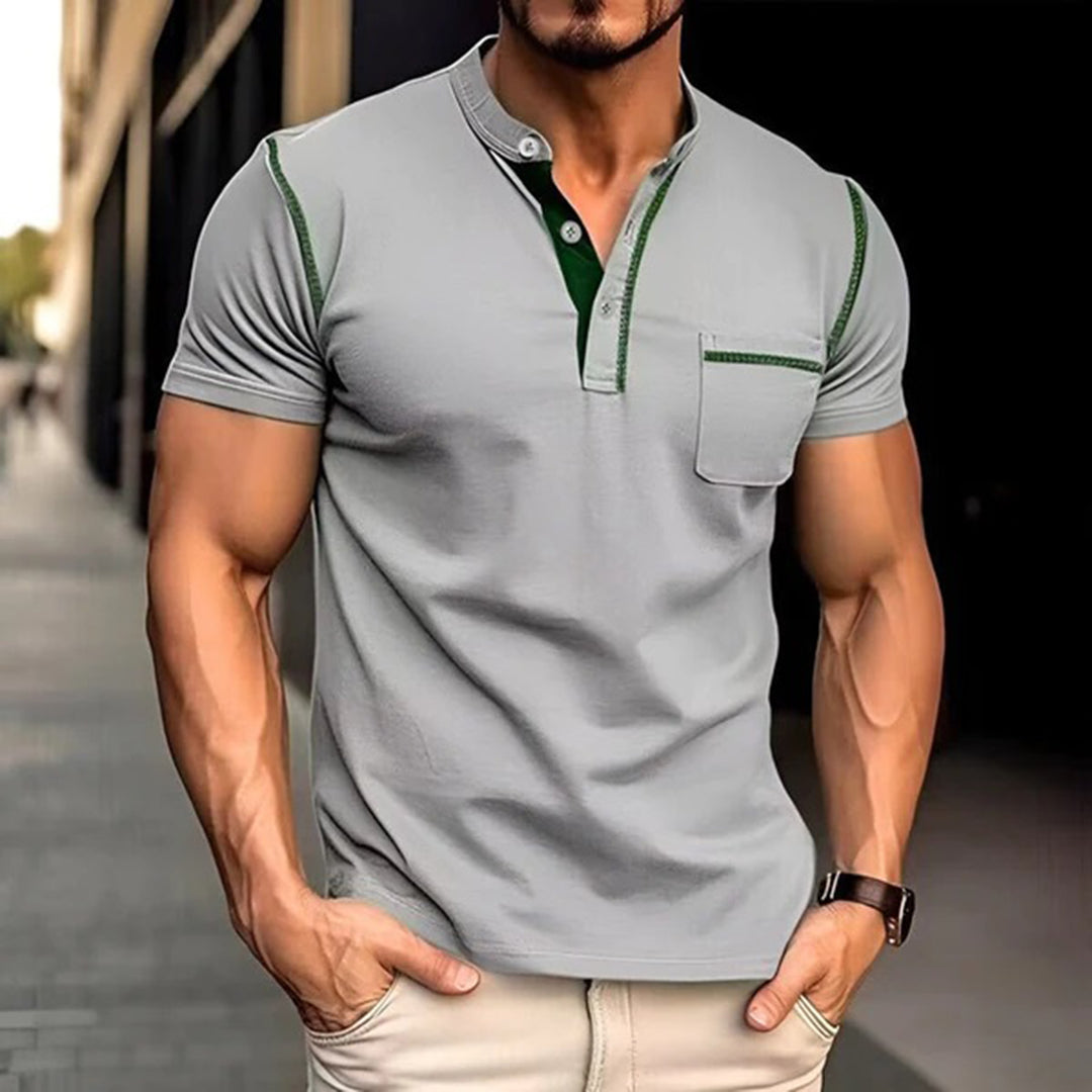 Atmungsaktives Herren Polo Shirt – kurzärmlig, Baumwollmix, für Büro und Freizeit 2