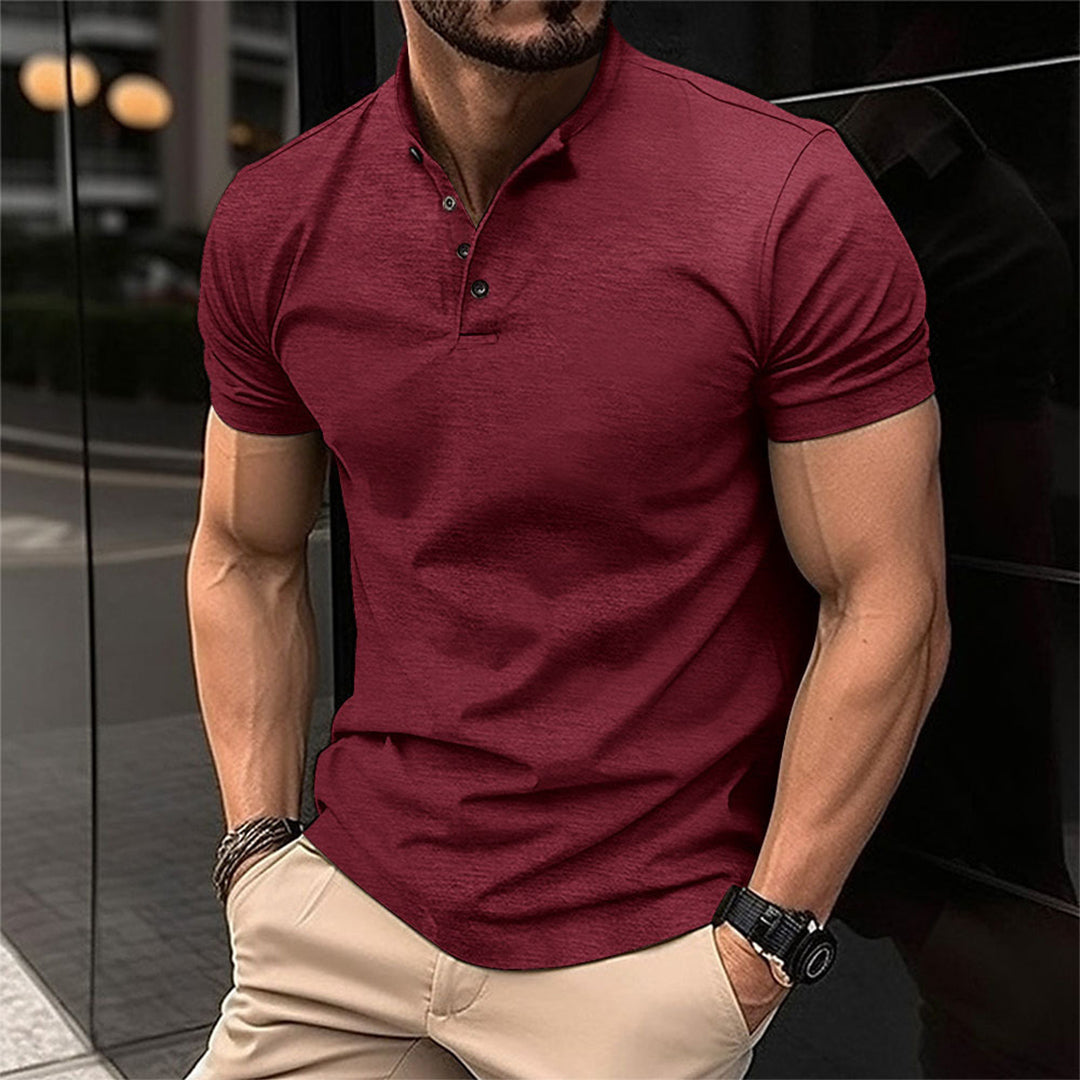 Atmungsaktives Herren Polo Shirt – zeitloses Design, Baumwolle, für den Sommer 2