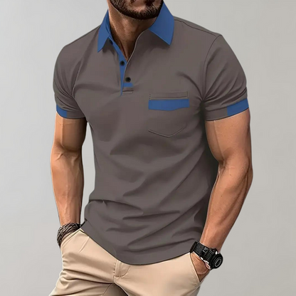 Atmungsaktives Herren Poloshirt – klassischer Schnitt, weiche Baumwolle, für Freizeit und Büro 3