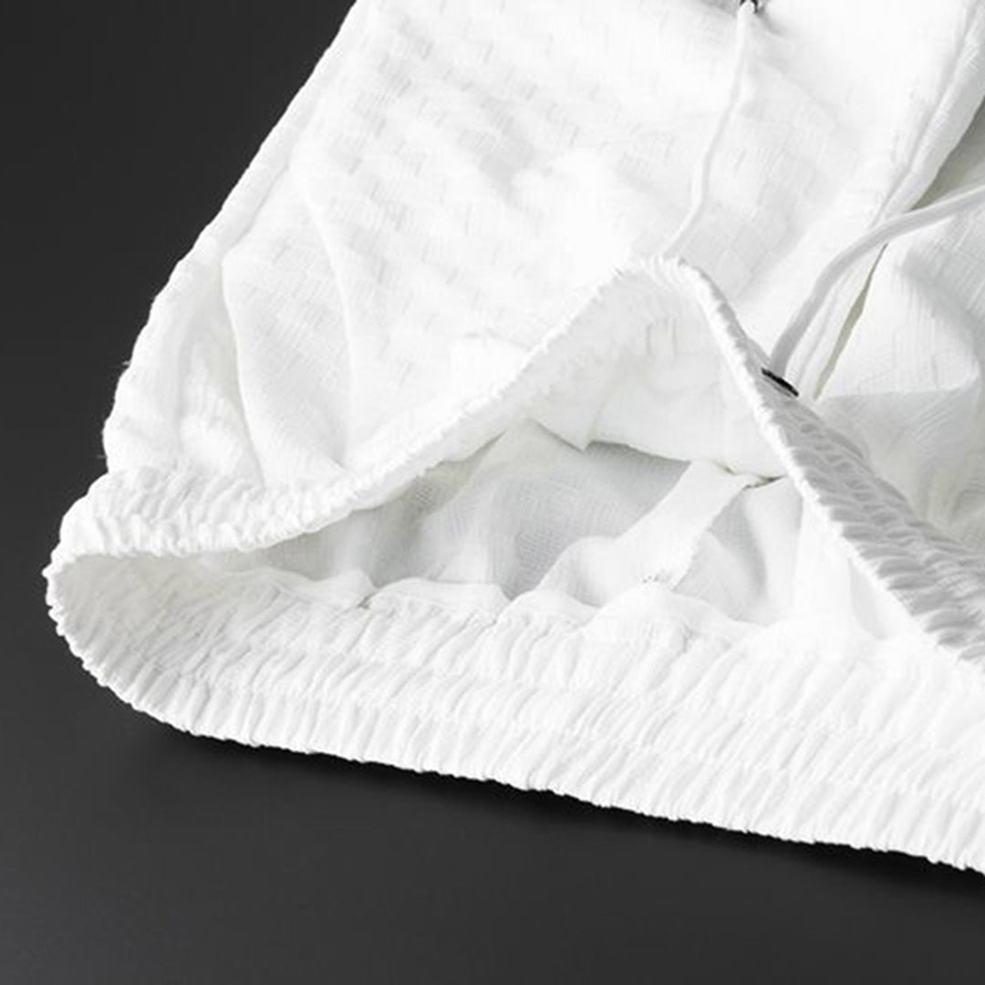 Atmungsaktives Herren Sommer Outfit – elegantes Button-Down Hemd, Polyester, für Freizeit und entspannte Tage 6