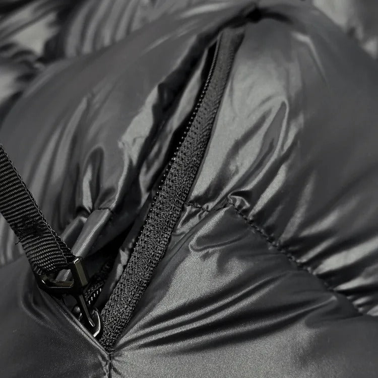 Warm Women’s Down Coat - Long Quilted, Winter Ready