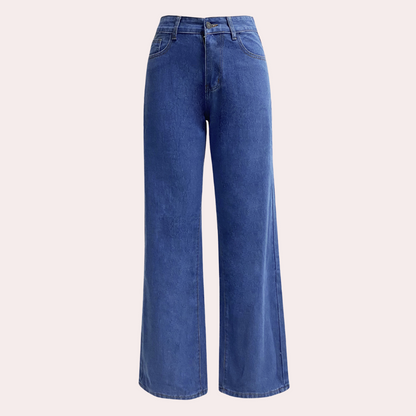 Bequeme Damen Baggy Jeans – Hohe Taille, elastischer Denim, für den Alltag 6