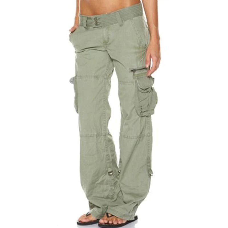 Bequeme Damen Cargo-Hose – lässiger Schnitt, atmungsaktiv, ideal für den Sommer 2
