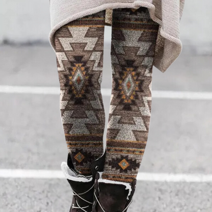 Bequeme Damen Leggings – elastisch, hoch geschnitten, für Freizeit und Alltag 4