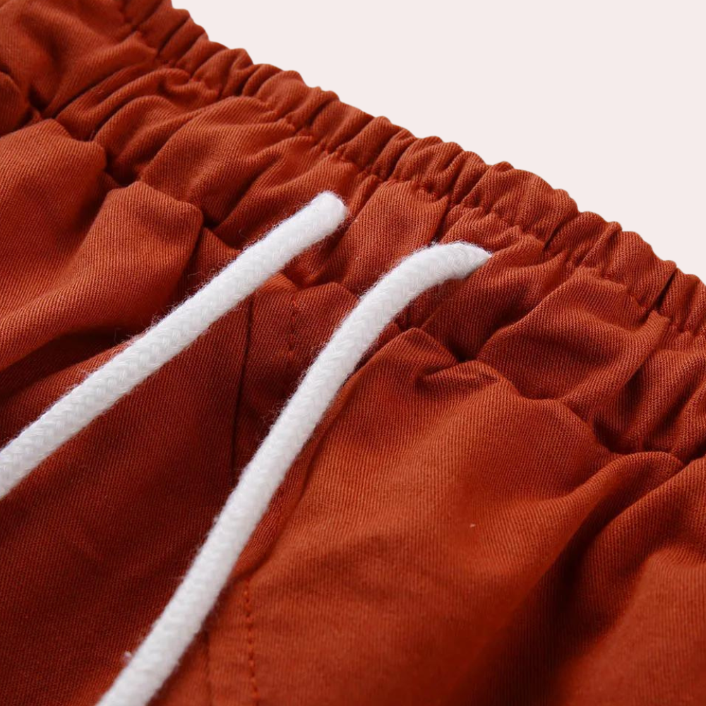 Bequeme Damenhose – Weit geschnitten, aus Baumwolle, für den Sommer 2