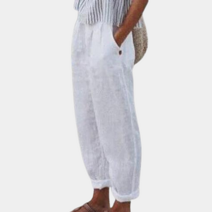 Bequeme Damenhose – lässiger Schnitt, atmungsaktives Material, ideal für den Sommer 0