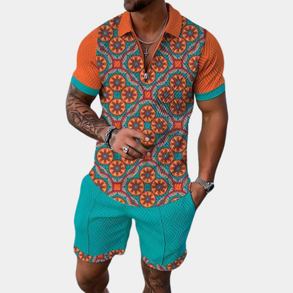 Bequeme und stilvolle Herren Sommer Outfit – Vintage Design, hochwertige Stoffe, für Freizeit 2