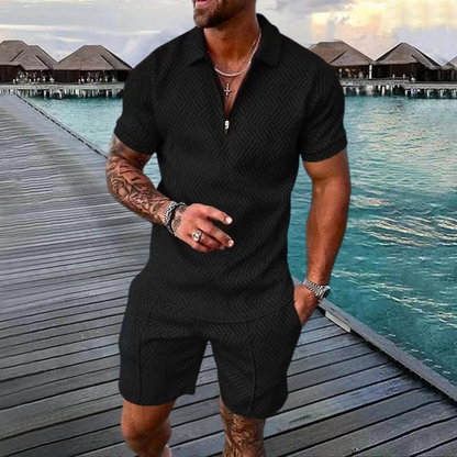 Bequeme und stilvolle Herren Sommer Outfit – Vintage Design, hochwertige Stoffe, für Freizeit 3