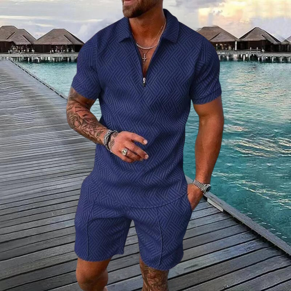 Bequeme und stilvolle Herren Sommer Outfit – Vintage Design, hochwertige Stoffe, für Freizeit 5