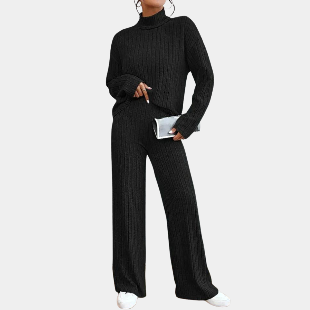 Bequemes Damen Anzug Set – eleganter Schnitt, 100% Baumwolle, für Büro und Alltag 1