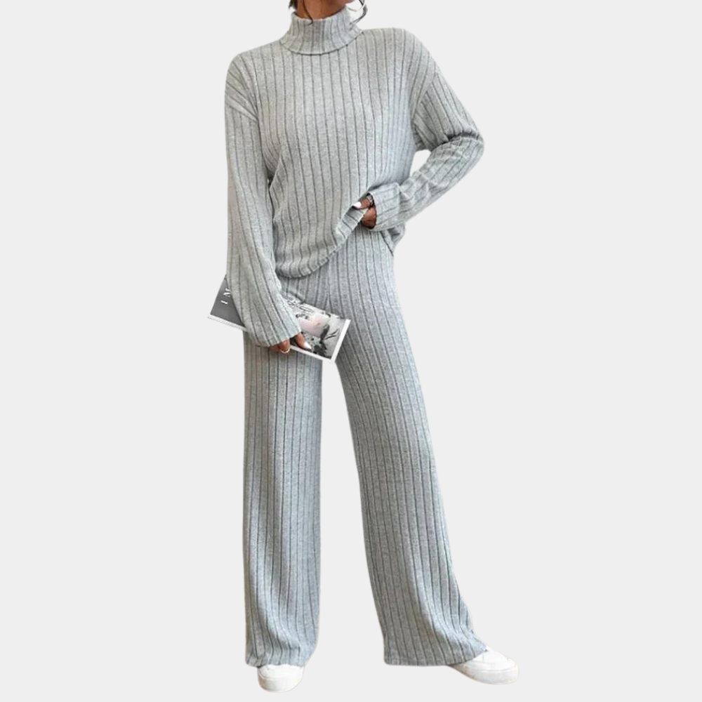 Bequemes Damen Anzug Set – eleganter Schnitt, 100% Baumwolle, für Büro und Alltag 2