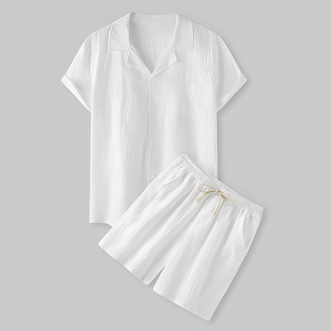 Bequemes Herren Sommer-Set – leichtes Polo und Shorts, ideal für Freizeit 2