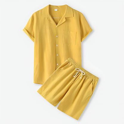 Bequemes Herren Sommer-Set – leichtes Polo und Shorts, ideal für Freizeit 5