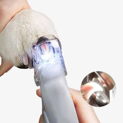 Negleklippere til katte og hunde med hurtige sensorer sikre LED-guide