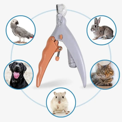 Negleklippere til katte og hunde med hurtige sensorer sikre LED-guide