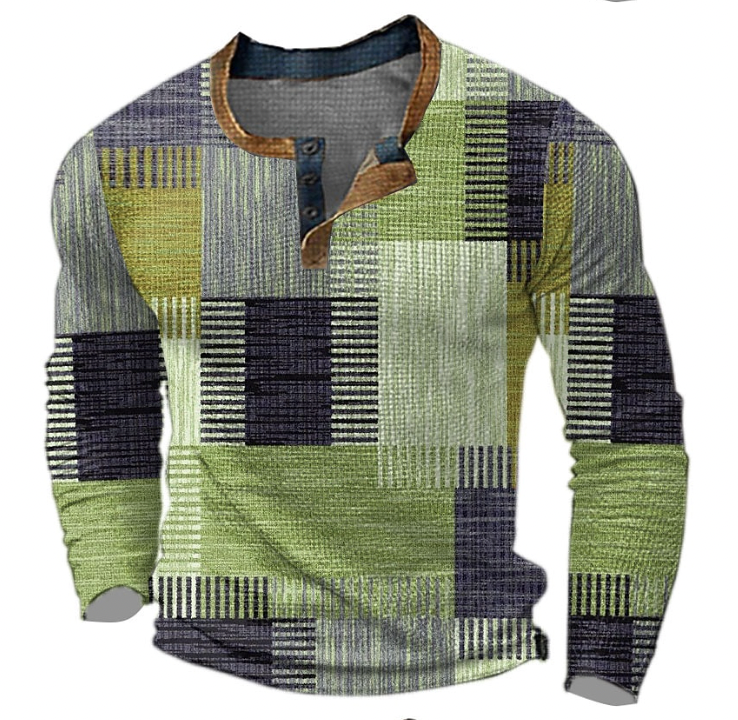 Patterned Pullover for Men - Stylish Comfort Sweater for Casual Wear, Versatile Design for Everyday Outfits