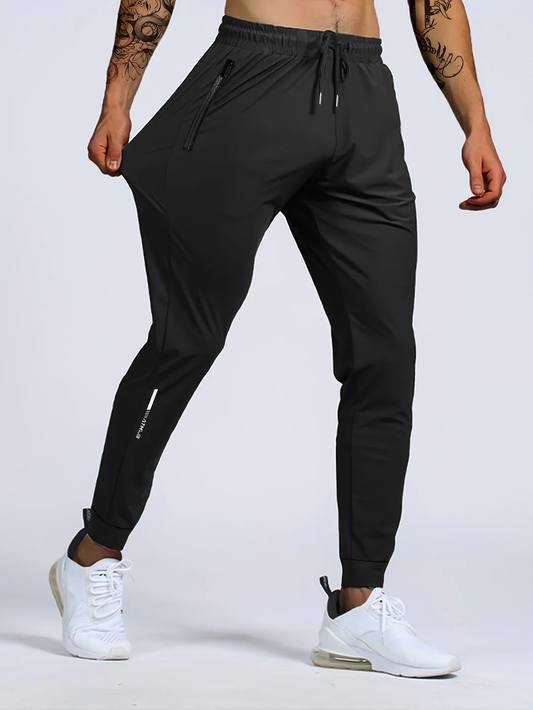 Breathable men's joggers – stretchy, moisture-wicking fabric, perfect for workouts and casual wear 0