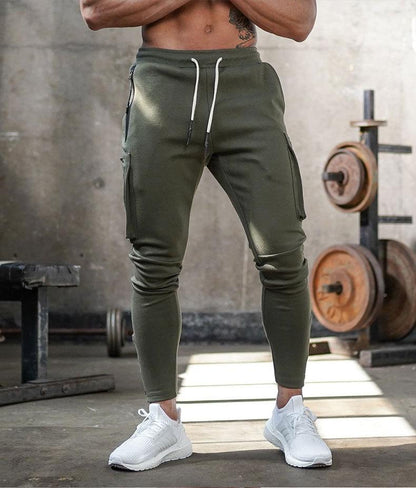 Breathable men's joggers – stretchy fabric, moisture-wicking, for workouts and casual wear 6