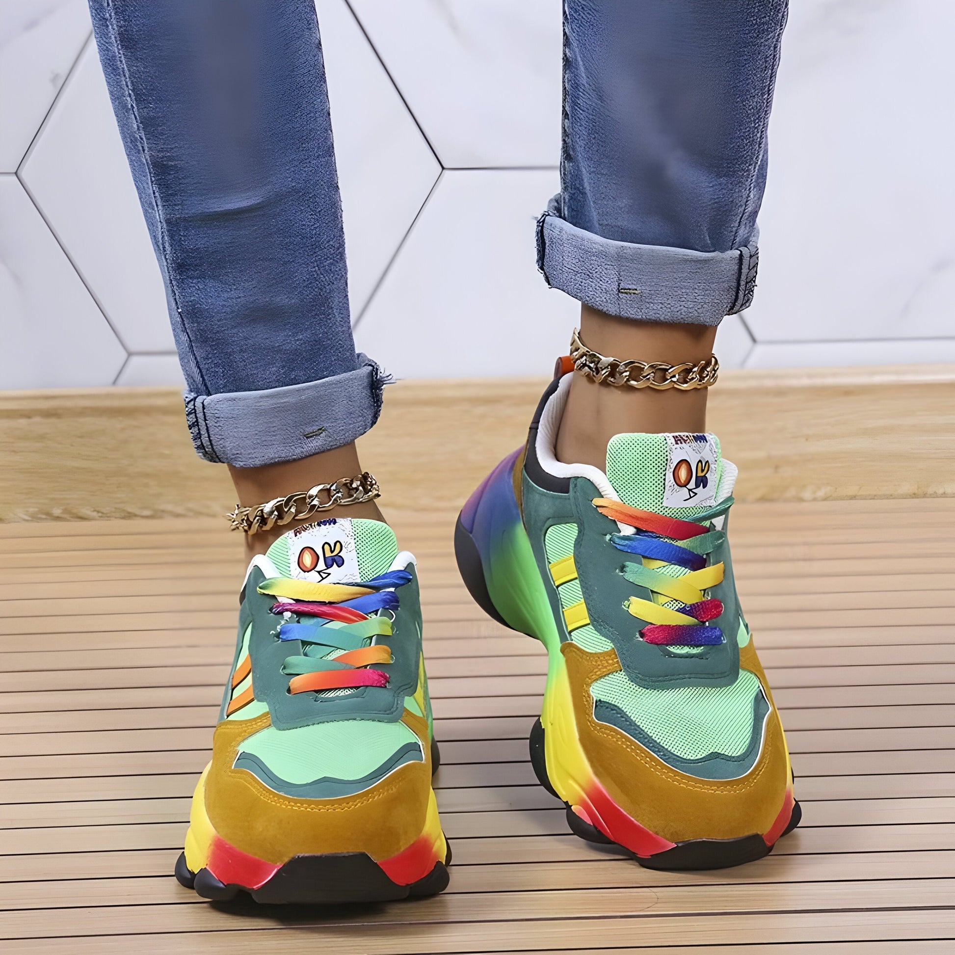 Breathable men's sneakers – lightweight orthopedic design, supportive fit, for everyday wear 6