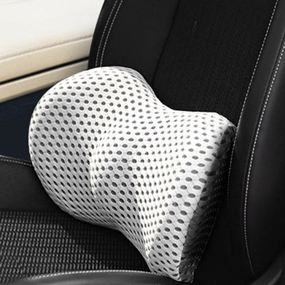 Lendenstützkissen – Ergonomische Rückenschmerzlinderung für Schreibtisch und Auto, atmungsaktiver Netzbezug, Herbst 2025 Komfort