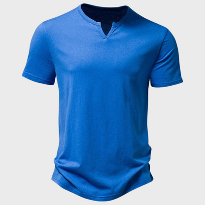 Variant image for Men's Casual T-Shirt in Soft Cotton, Relaxed Fit, Available in Multiple Colors and Sizes S-2XL-11