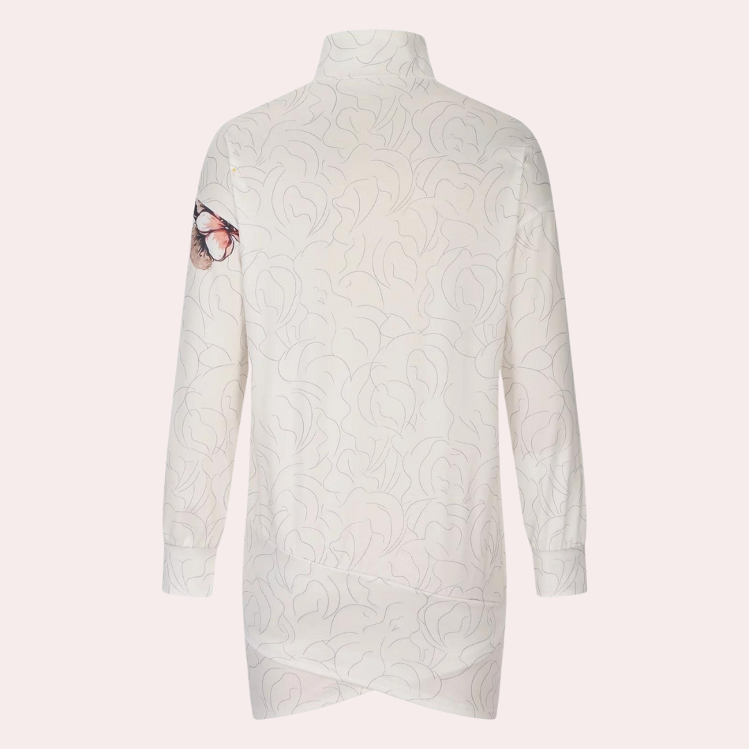 Elegant Long Sleeve Women's Dress in Breathable Fabric for Summer and Formal Events, Flattering Fit Available in XS-XL-4