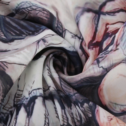 Elegant Long Sleeve Women's Dress in Breathable Fabric for Summer and Formal Events, Flattering Fit Available in XS-XL-5