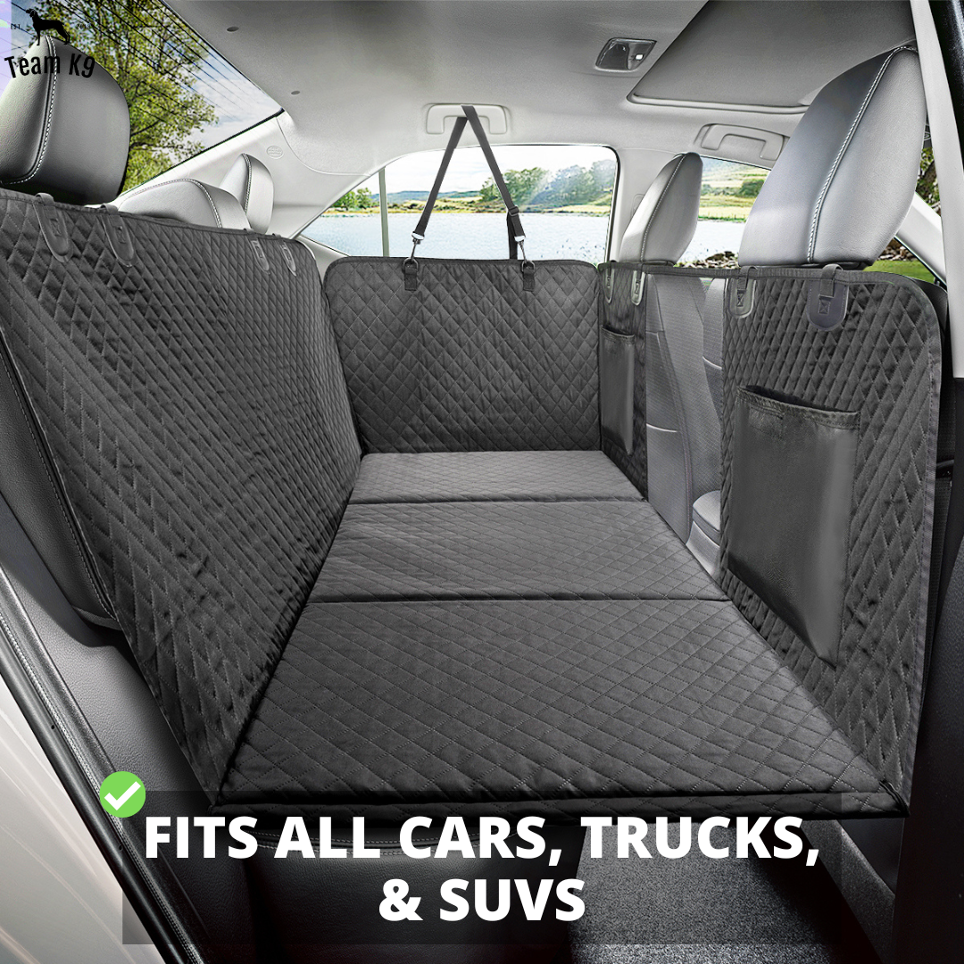 Copertura per Seggiolino Auto Amaca Impermeabile Protettore con Tasche Portaoggetti e Finestra in Rete per Auto e Camion Regalo Autunno 2025