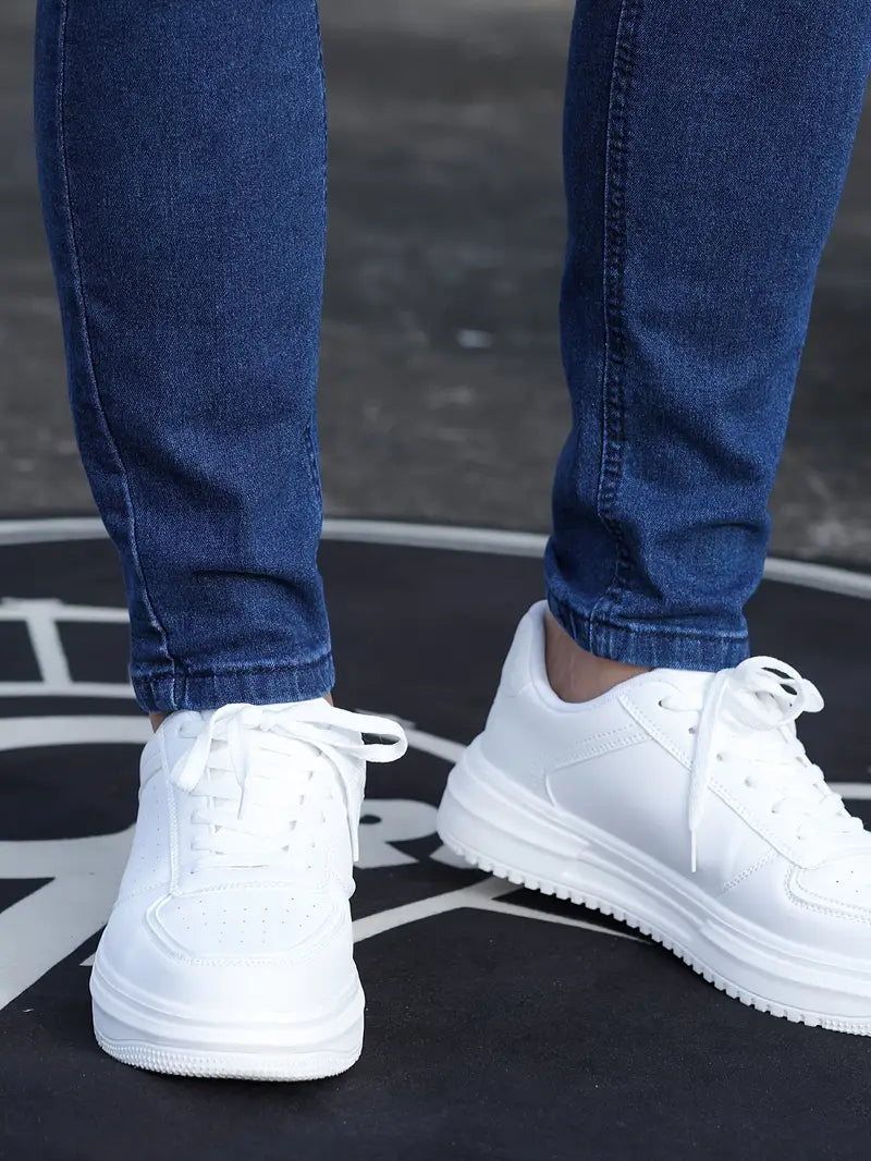 Comfortable men's skinny jeans – mid-weight stretch denim, for everyday wear 6