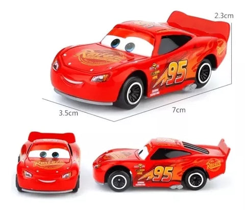 Disney Pixar Cars 3 Juego de juguetes de metal fundido a presión - 7 piezas Rayo McQueen y Jackson Storm Regalo para niños