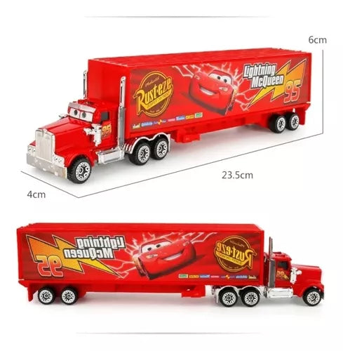 Disney Pixar Cars 3 Juego de juguetes de metal fundido a presión - 7 piezas Rayo McQueen y Jackson Storm Regalo para niños