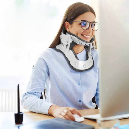 Dispositif de traction cervicale – Décompression par thérapie thermique à airbag, soulagement de la douleur automne 2025