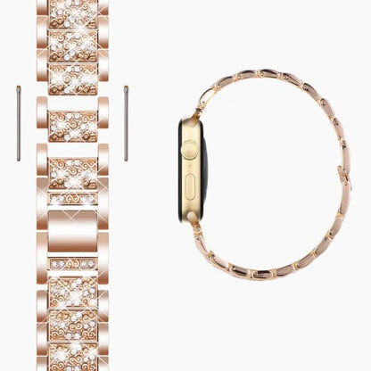 Apple-Uhrenarmband Roségold Kristallarmband Geschenk