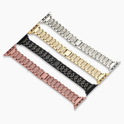 Apple-Uhrenarmband Roségold Kristallarmband Geschenk