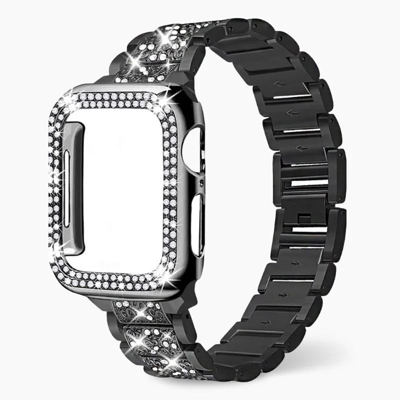 Apple-Uhrenarmband Roségold Kristallarmband Geschenk
